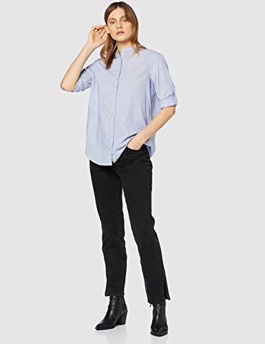 BOSS Efelize_17 Blusa, Azul (Dark Blue 407), 46 (Talla del Fabricante: 44) para Mujer