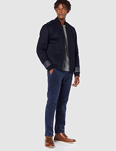 BOSS Ogonio Chaqueta, Azul (Dark Blue 404), Large (Talla del Fabricante: 52) para Hombre