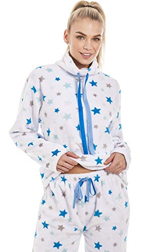 Camille Conjuntos de Pijama de Felpa para Mujer Supersoft 44/46 White