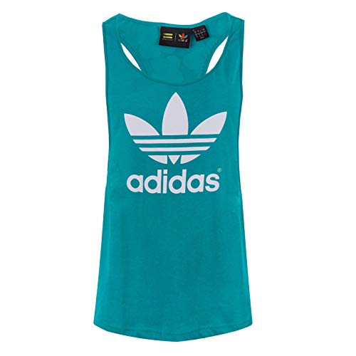 Camiseta Tirantes (Tank Top) adidas – Kauwela turquesa talla: 40 M (Medium)