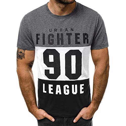 Camisetas Hombre Manga Corta Nuevo Promociones Blusa Impresión Tops Hombre Verano Reducción de Precio