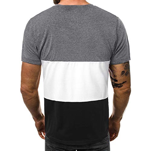 Camisetas Hombre Manga Corta Nuevo Promociones Blusa Impresión Tops Hombre Verano Reducción de Precio