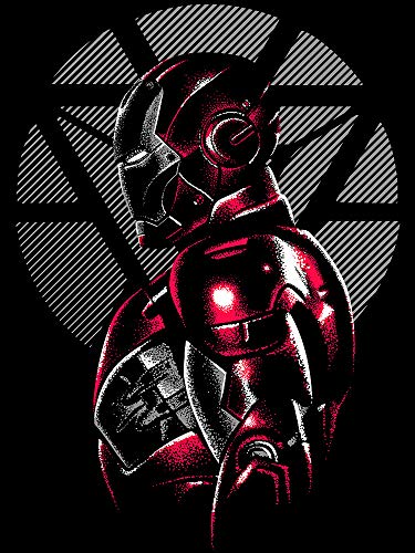 Camisetas La Colmena 4067-IRONMAN_PUNTILLISMO (albertocubatas) XXL