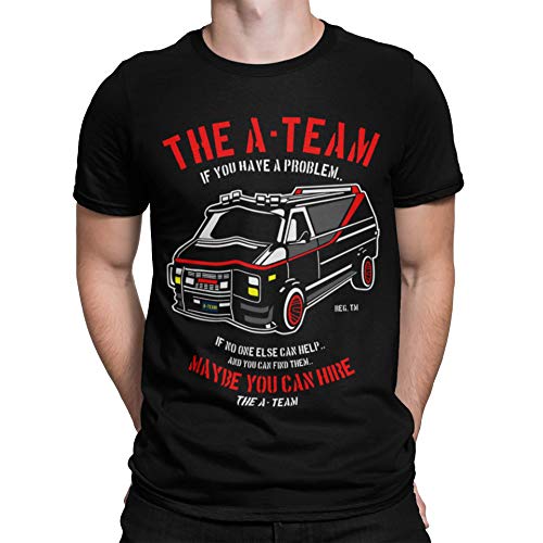 Camisetas La Colmena 4209-Parodia, The A Team XXL