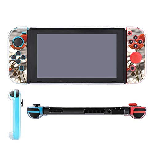 Carcasa protectora para Nintendo Switch, amapolas por The River Durable Case Cover para Nintendo Switch y Joy Con