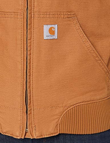 Carhartt Crawford Bomber Jacket Chaquetas, Brown, L Regular para Mujer