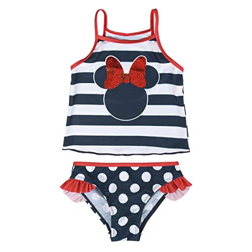 Cerdá Conjunto 2 Piezas Baño Minnie, Azul (Azul C03), 7 para Niñas