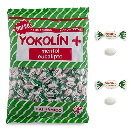 Cerdán Caramelos Yokolín Plus duro dos Lazos sabor Mentol-Eucalipto 300 Unidades 1 kg