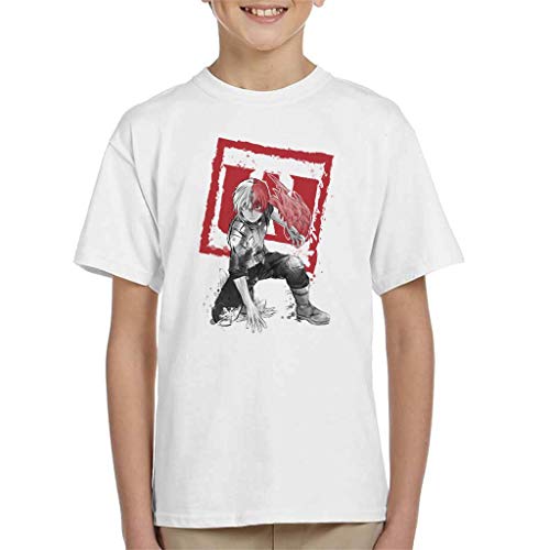 Cloud City 7 Shoto Todoroki Sumi E My Hero Academia Kid's T-Shirt