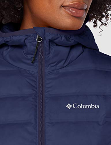 Columbia Lake 22, Chaqueta de plumas con capucha, Mujer, Rojo (Pomegranate), Talla M