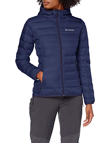 Columbia Lake 22 Chaqueta De Plumón con Capucha, Mujer, Azul (Nocturnal), XL