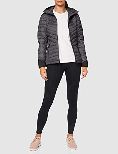 Columbia Windgates Chaqueta De Plumón con Capucha, Mujer, Negro (Shark Heather), S