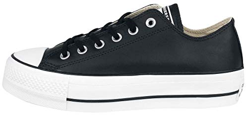 CONVERSE - CTAS Lift Clean OX 561681C - Black, Tamaño:38 EU