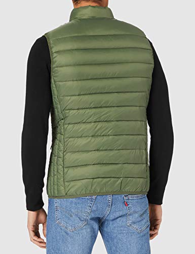 Cortefiel Chaleco Thermolite Ultraligero Chaqueta, Verde, XXL para Hombre