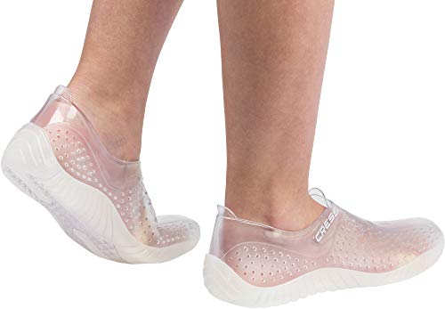 Cressi Water Shoes Escarpines, Unisex Adulto, Claro (Transparente), 40 EU