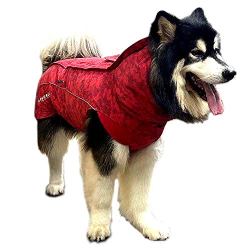 Croci Hiking - Abrigo Impermeable para Perros, Abrigo Acolchado Invernal, Forro termorregulador, Talla 50 cm - 380 g