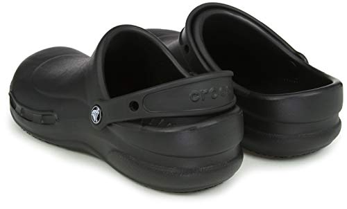 Crocs Bistro, Zuecos Unisex Adulto, Negro (Black), 43/44 EU