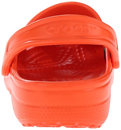 Crocs Classic, Zuecos Unisex Adulto, Naranja (Tangerine), 42/43 EU