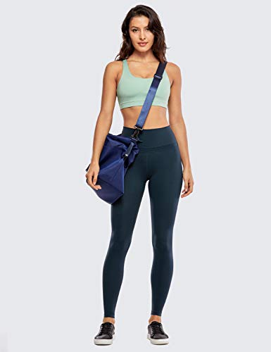 CRZ YOGA Mujer Mallas Deportivo Pantalón Elastico para Running Fitness-71cm True Navy 36