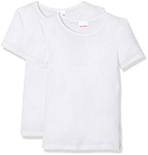 Damart Lot de 2 tee-Shirts Thermolactyl Camiseta térmica, Blanc (Blanc), 4 años (Pack de 2) para Niños