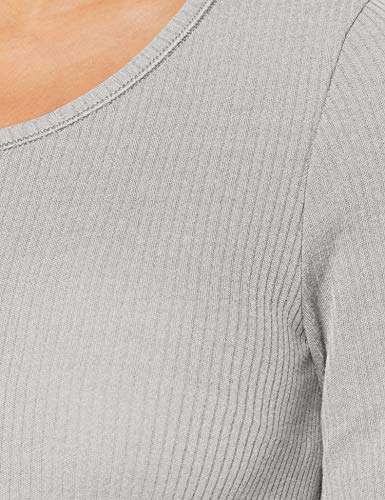 Damart tee Shirt Manches Longues. Camiseta térmica, Gris (Gris Chine 56680/11011/), 46 (Talla del Fabricante: Large) para Mujer