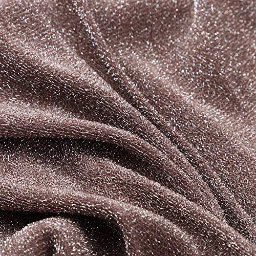 Damas Moda Bolso Cadera Cuello Abierto Vestido Brillante Vestido de Cristal Vestido de Noche Vestido de Noche Fiesta Fiesta sin Tirantes Sexy Elegante riou