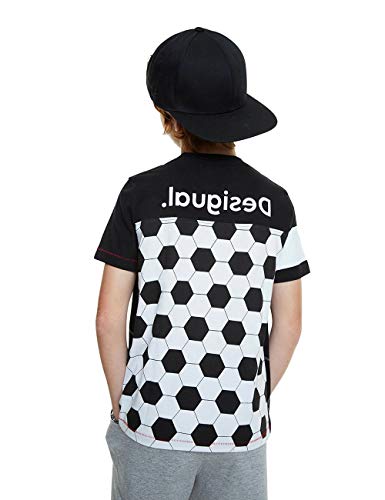 Desigual TS_Manolo Camiseta, Negro (Negro 2000), 164 cm para Niños