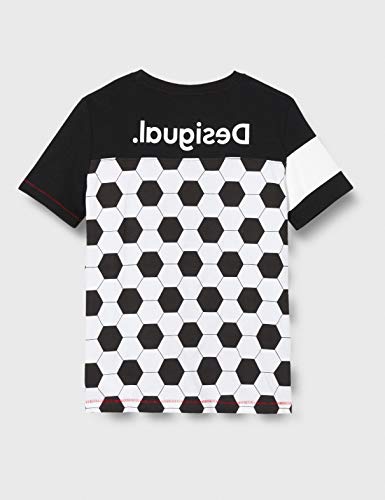 Desigual TS_Manolo Camiseta, Negro (Negro 2000), 164 cm para Niños