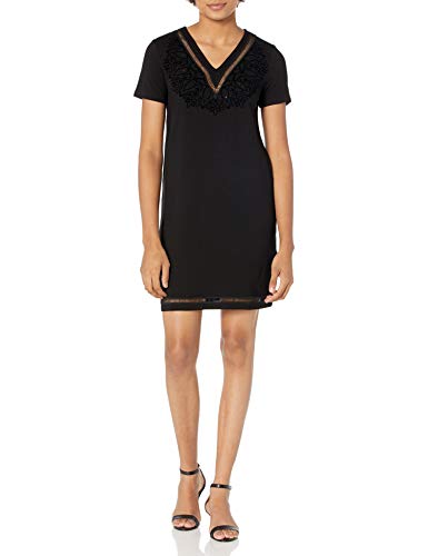 Desigual Vest_Lisa Vestido Casual, Negro, M para Mujer