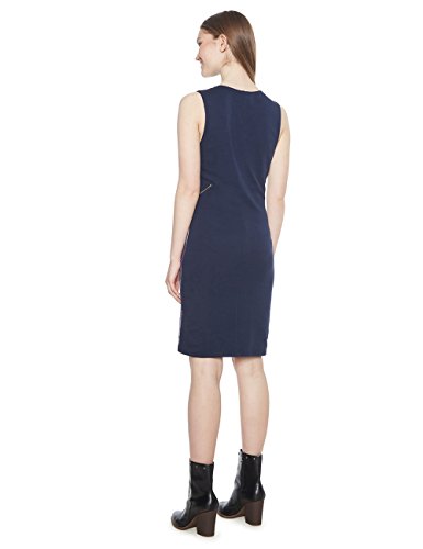 Desigual Vest_Ohio Vestido, (Navy 5000), Large para Mujer