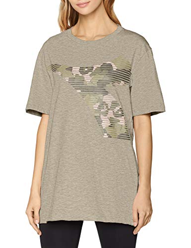 Diadora Sport 102173581 L.SS JS Camiseta, Mujer, Grigio Melange Medio Chia, Medium