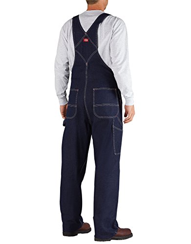 Dickies - 83-294 Indigo Bib Overall, 34W x 34L, Indigo Blue