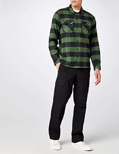 Dickies Streetwear Male Shirt Sacramento - Camiseta / Camisa deportivas para hombre, verde (Pine Green), X-Small (Talla del fabricante: X-Small)