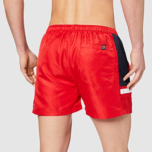 Ellesse Cagliari Bañador, Hombre, Red, XL