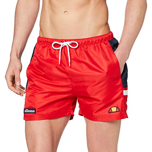 Ellesse Cagliari Bañador, Hombre, Red, XL