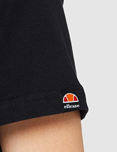 Ellesse Fireball Cropped T-Shirt Camiseta, Mujer, Black, XS