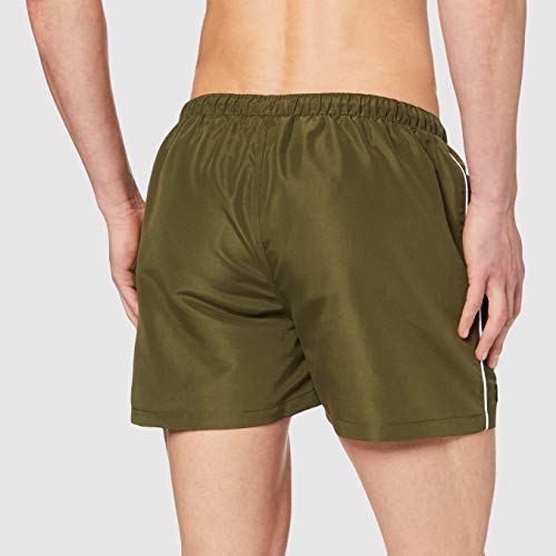 Ellesse Pantalones Cortos de natación para Hombre Dem Slackers, Hombre, Bañador Corto, SHS00938, Caqui, XXL