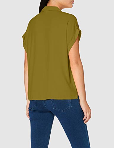 Esprit 070EE1F301 Blusas, 360/verde Oliva, 36 para Mujer