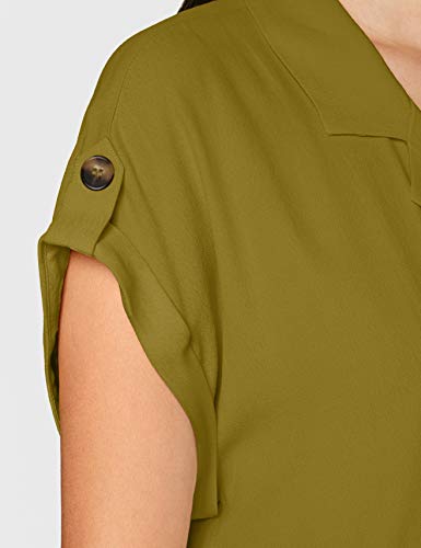 Esprit 070EE1F301 Blusas, 360/verde Oliva, 36 para Mujer