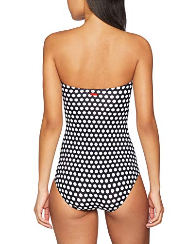 Esprit Crosby Beach Swimsuit bañadores, Negro (Black 001), 44 (Talla del Fabricante: 42) para Mujer