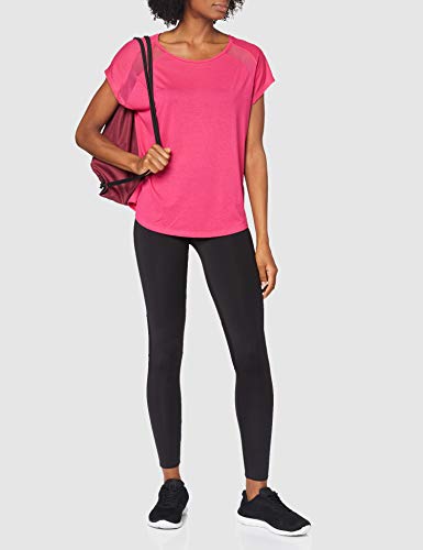 ESPRIT Sports RCS t-Shirt sslv Camisa de Yoga, 660/rosa Fucsia, XXL para Mujer