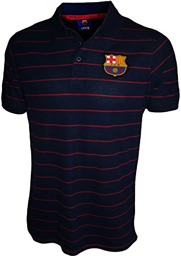 FC Barcelona - Polo oficial para hombre, talla de adulto, Hombre, azul marino, XXL