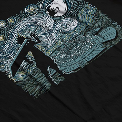 Final Fantasy Van Gogh Starry Fantasy Men's T-Shirt