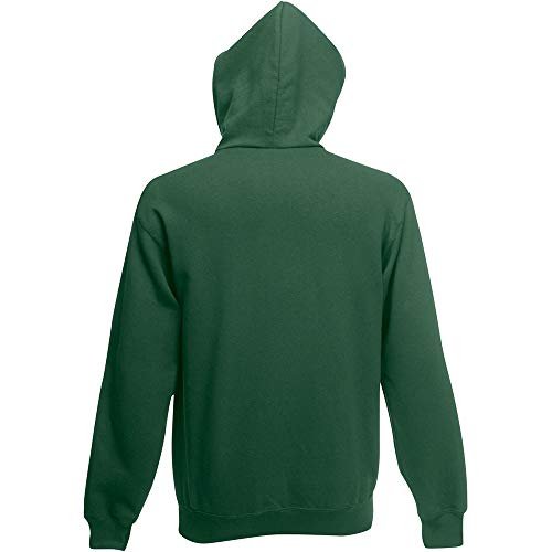 Fruit of the Loom 62-208-0 - Sudadera, Hombre, Verde Botella, Mediana (M)