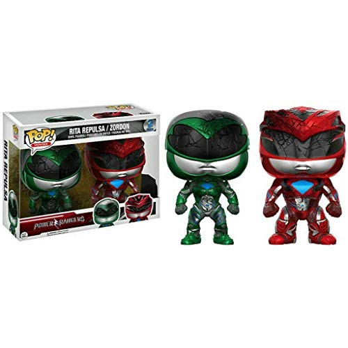 Funko Pop Movies : Power Rangers - Rita Repulsa and Zordon 3.75inch Vinyl Gift for Hero Fans SuperCollection