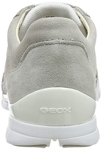 Geox D Sukie B, Zapatillas Mujer, Gris (Lt Grey C1010), 42 EU