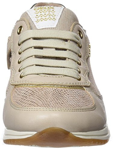 Geox J JENSEA Girl D, Zapatillas Niños, Beige (Skin/Beige), 27 EU