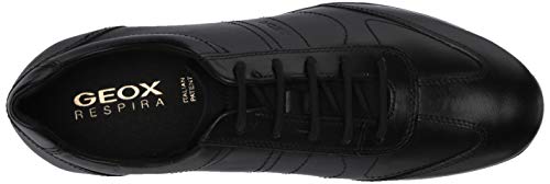 Geox UOMO Symbol B, Oxford Hombre, Negro (Black C9999), 40 EU