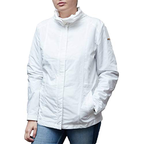 Geox W Airell Chaqueta, Blanco (Optical White F1492), 42 para Mujer