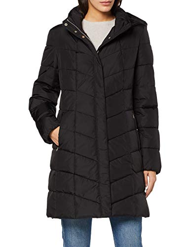 Geox W Annytah P, Parka para Mujer, Negro (Black F9000), 36 (Talla Fabricante: 42)